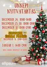 Ünnepi nyitvatartás az Élményfürdőben